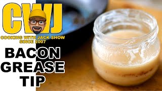 BACON GREASE TIP - EXPERIMENT