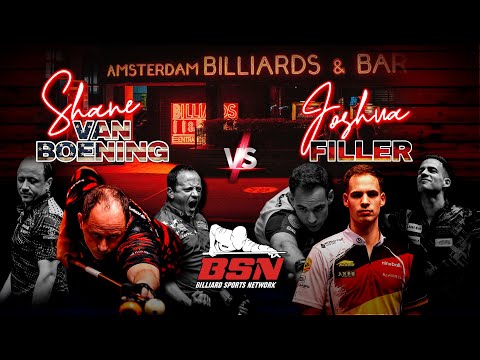 Europe Vs Usa - "Killer" Joshua Filler Vs "SVB" Shane Van Boening from Amsterdam Billiards in NYC