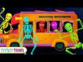 Spooky Bus And Five Skeletons Creepy Skeletons Songs By Teehee Town