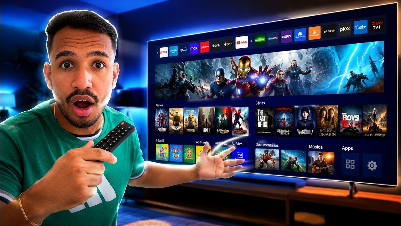 🚨 Depois desse app, minha TV ficou completamente diferente!