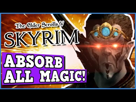 SKYRIM ABSORB MAGIC ONLY CHALLENGE IS BROKEN - Skyrim is a Perfectly Balanced game with no exploits