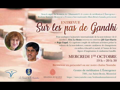 Sur les pas de Gandhi, entrevue avec Eric Le Reste, 1er octobre 2025