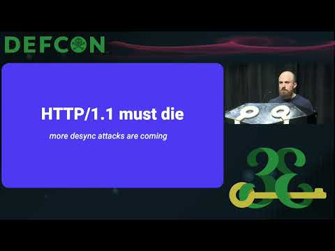 DEF CON 33 - HTTP 1 1 Must Die! The Desync Endgame  - James 'albinowax' Kettle