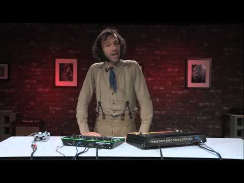 Daedelus compares the Roland TR-808 vs. TR-8