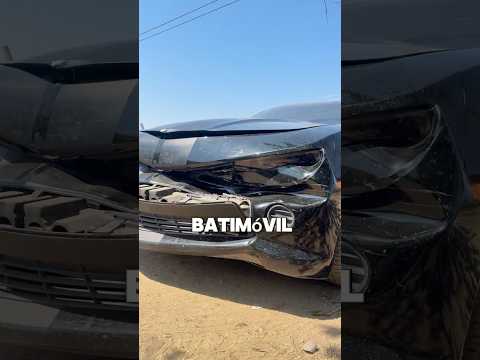 Rescatamos este Camaro que decidió darle un besito a un camión