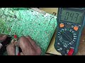 CRT TV Horizontal H Line Repairing Problem Solution Vertical Section Repairing