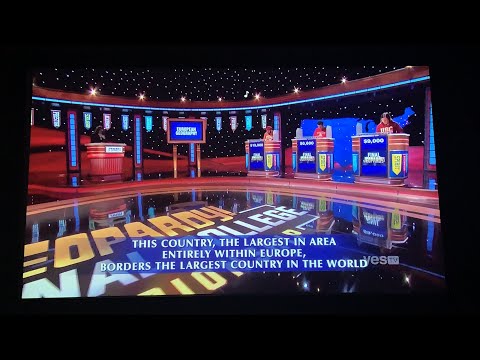 Final Jeopardy National College Championship 2022, “European Geography” - QF Day 4, Game 2 (2/11/22)