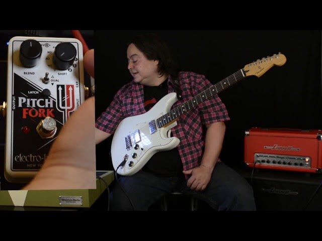 Vídeo relacionado con Electro Harmonix 665224 efecto de guitarra eléctrica con sintetizador Filtro Pitch Fork