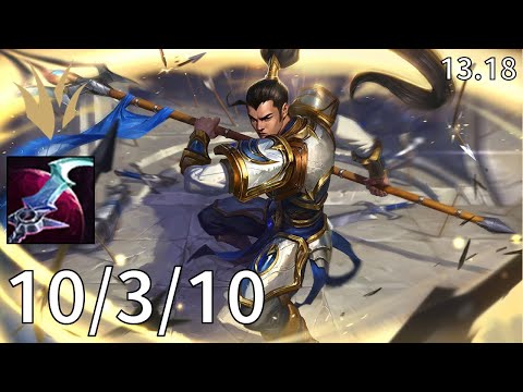 Xin Zhao Jungle vs Taliyah  - EUW Diamond | Patch 13.18