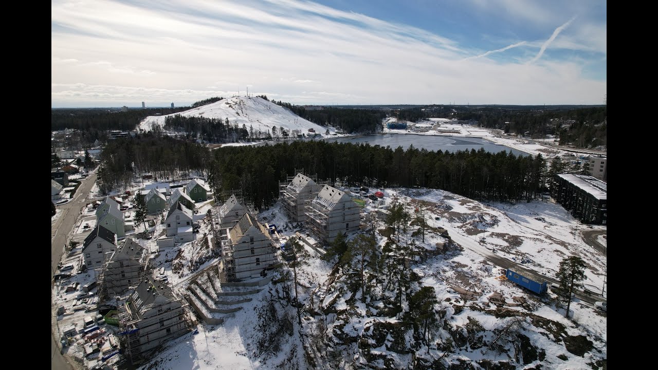 5 rum Parhus på Solstigen 26A Väsjön Sollentuna kommun - video