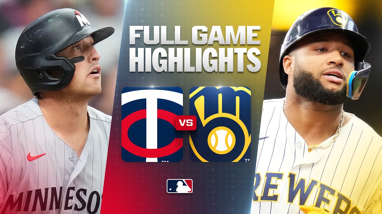 8월10일 미네소타 밀워키 MLB 하이라이트