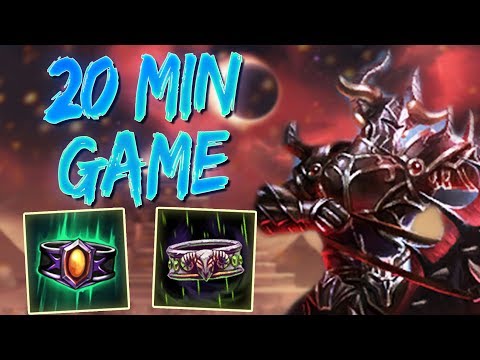 Ao Kuang Masters: KILLING EVERY OBJECTIVE AND ENDING IN 20 MINUTES! - Ranked Smite