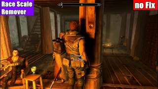 Skyrim Mod - Race Scale Remover