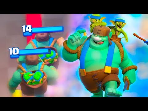 ГОБЛИН-ГИГАНТ 14 ЛВЛ - НА ЧТО ОН СПОСОБЕН? Clash Royale