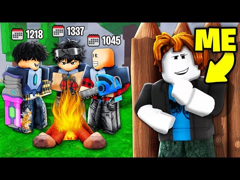 I Snuck Into a PROS ONLY TEAM as a NOOB in 99 Nights in the Forest!