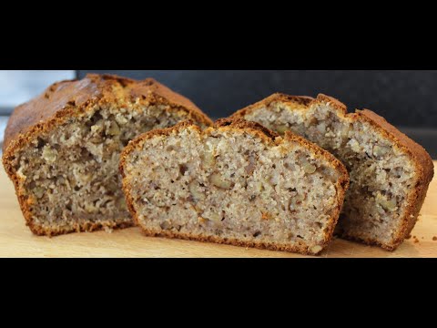БАНАНОВЫЙ ХЛЕБ за 10 минут! В конце видео вас ждёт сюрприз. Посмотрите!