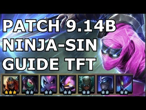 HOW to WIN with NINJA ASSASSIN in PATCH 9.14 - RANKED BUILD Teamfight Tactics Strategy Guide TFT lol