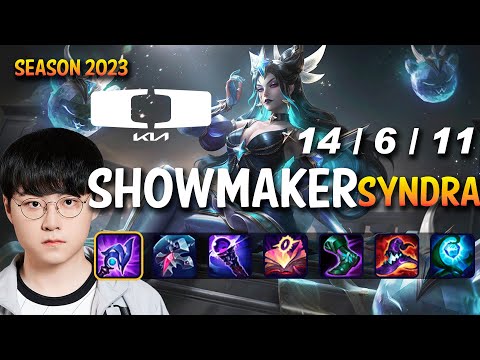 DK Showmaker SYNDRA vs ZERI Mid - Patch 13.12 KR Ranked