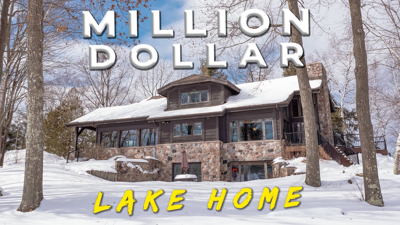 Tour A Million Dollar Lake Home in WISCONSIN. | Caleb Schneider