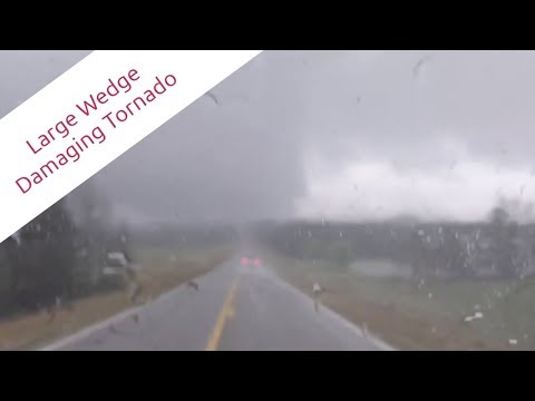 Large Damaging Wedge Tornado - Tishomingo, Mississippi
