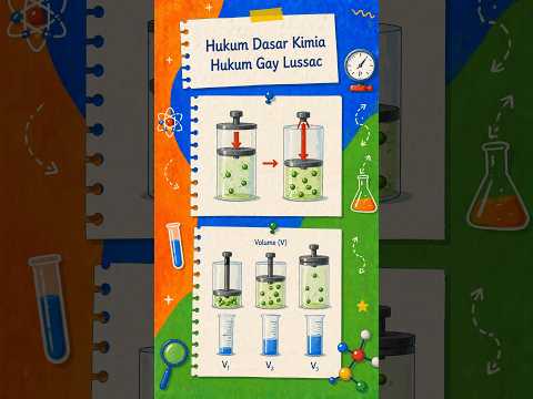 Hukum Kekekalan Masa, Lavoisier selengkapnya di video #kimia #sma #tutorial