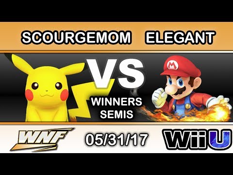 WNF 2.4 - SCB | Scourgemom (Pikachu) Vs. BSD | Elegant (Mario) Winners Semis - Smash Wii U