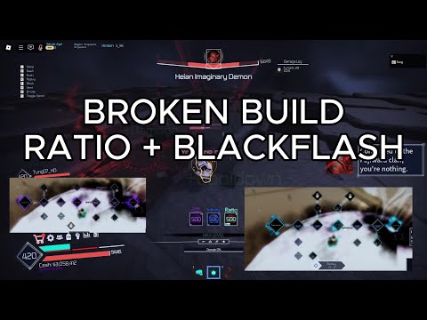 BROKEN RATIO+BLACKFLASH BUILD JUJUTSU INFINITE