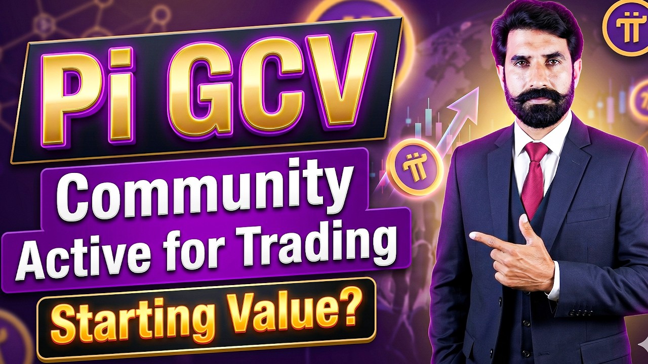 Pi GCV Community Active for Trading, Starting Value? Pi Coin GCV | Pi Network GCV | Albarizon Crypto