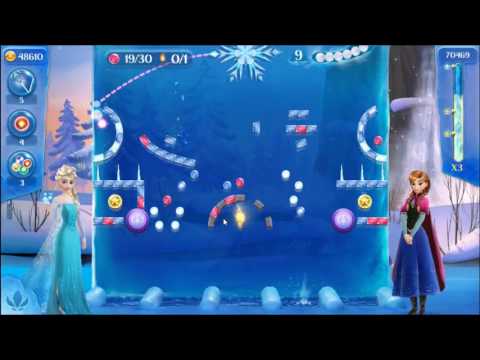 Frozen Free Fall: Icy Shot Level 158 - NO BOOSTERS ☃☃☃