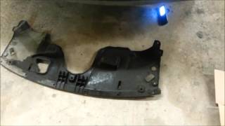 2007 Odyssey Front Bumper Removal