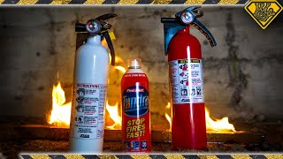 What Chemical is Inside a Fire Extinguisher?