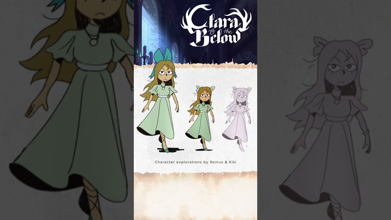 A behind the scenes look at some of our icy heroine Clara's explorations and design process!