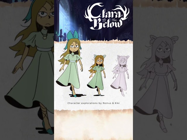 A behind the scenes look at some of our icy heroine Clara's explorations and design process!