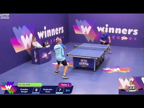 WINners CUP table 2  25.11 Priadko Sergei - Rudenko Ivan 17:00
