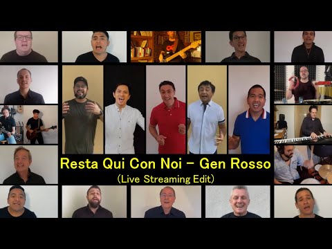 Gen Rosso - Resta Qui Con Noi (Live Streaming Edit)