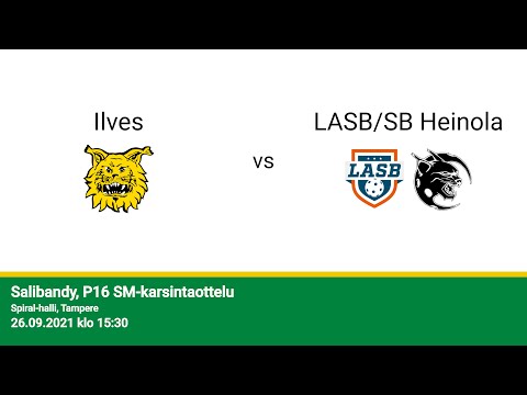 Salibandy, P16 SM-karsintaottelu Ilves - LASB/SB Heinola
