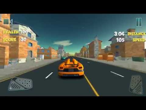 Highway Traffic Racer Car Game Video