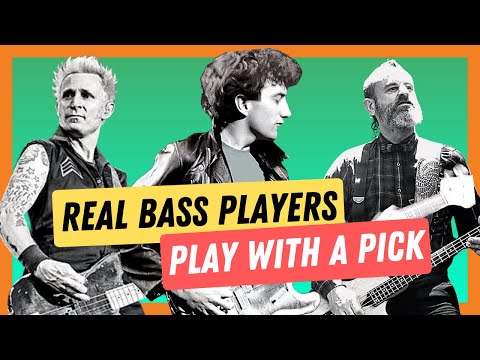 Real Bass Players Play With A Pick! | 5 Must-Learn Plectrum Bass Lines With Freddie Draper (Pt. 1)