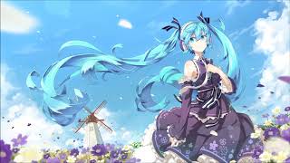 ♫ Hatsune Miku 初音ミク Feat Slushii - Through The Night (Extended Remix) ♫
