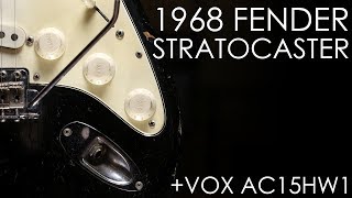 Video thumbnail for "Pick of the Day" - 1968 Fender Stratocaster and Vox AC15HW1 by Emerald City Guitars