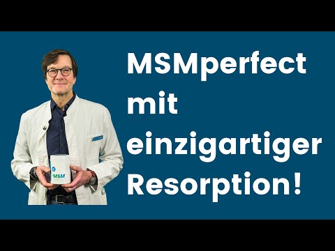 Deshalb hast Du viel mehr von MSMperfect! - mit Dr. Frank Liebke!