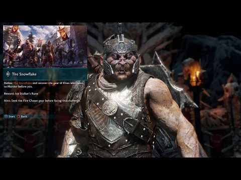 Blade of Galadriel Legendary Gear Missions - Seregost