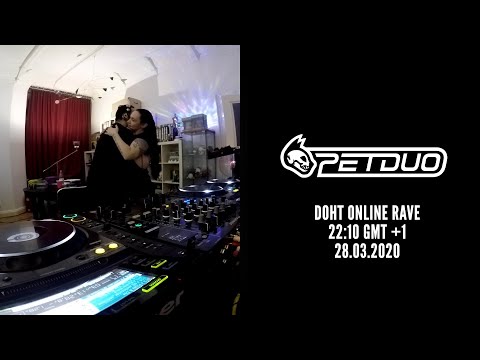 PETDuo @ Definition Of Hard Techno Online Rave - Berlin 28.03.2020
