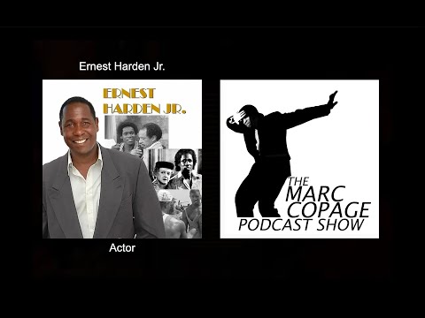 The Marc Copage Podcast Show - Guest - Actor - Ernest Harden Jr Promo 2