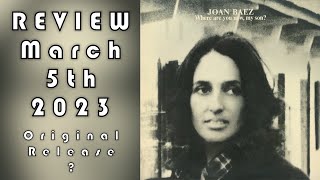 Where Are You Now, My Son - Joan Baez [Review 68] (5.3.23)