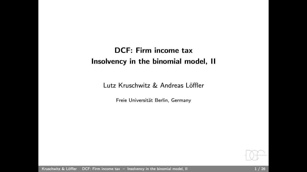 Thumbnail for Insolvency in the Binomial Model, II