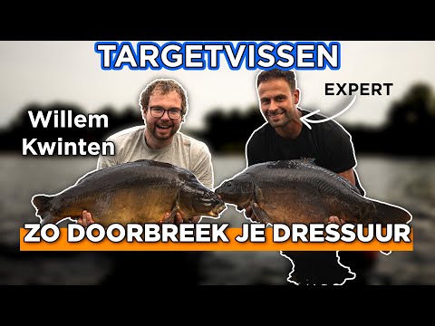 How to break the dressage - Target fishing with Willem Kwinten and Roy van den Hout