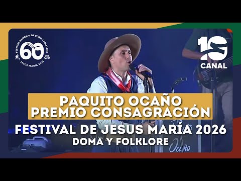 Paquito Ocaño, Consagración en Jesús María 2026