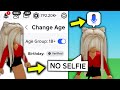 How To CHANGE Your AGE On ROBLOX NO ID OR SELFIE