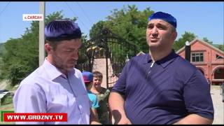В селении Саясан ведется масштабная реконструкция населенного пункта